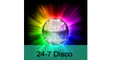 Logotipo de 24/7 Disco