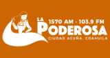 Logotipo de La Poderosa 103.9