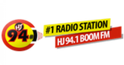 Logotipo de HJ 94.1 Boom FM