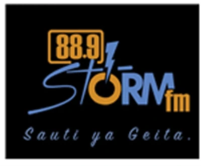 Logotipo de 88.9 Storm FM