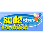 Logotipo de Soda Stereo 105.3 FM