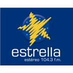 Logotipo de Estrella Estéreo 104.3