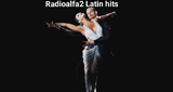 Logotipo de Radioalfa1 latin hits