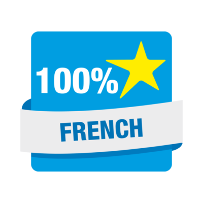 Logótipo de Hit Radio / 100% French