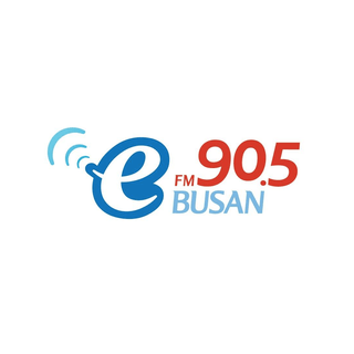 Logotipo de Busan e/FM 부산영어라디오
