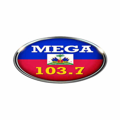 Logotipo de Radio Mega Haiti 103.7 FM