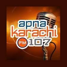 Logotipo de Apna Karachi 107