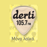 Logotipo de Derti 105.7 FM