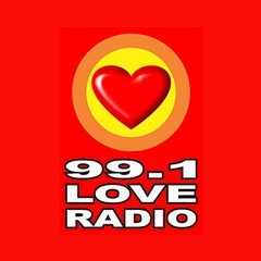 Logotipo de 99.1 Love Radio Naga