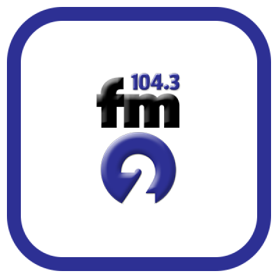 Logotipo de DWFT FM2 104.3
