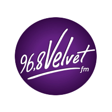 Logotipo de 96.8 Velvet FM