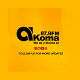 Logotipo de Akoma FM 87.9