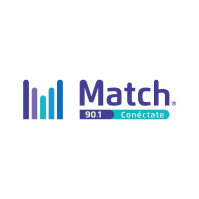 Logotipo de Match 90.1 FM Puebla
