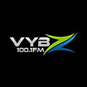 Logotipo de Vybz 100.1 FM