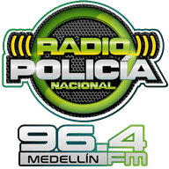 Radio Policia Medellín 96.4 FM logo