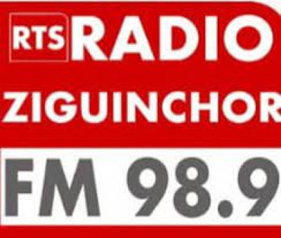 Logotipo de RTS Ziguinchor FM