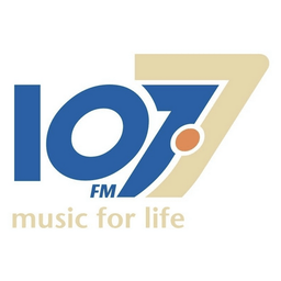 107.7 FM Music For Life logo
