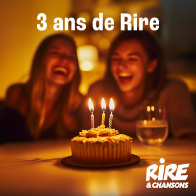 RIRE ET CHANSONS 3 ANS DE RIRE logo