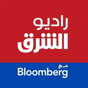 Logótipo de Asharq with Bloomberg