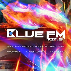 BlueFM 107.5 FM logo