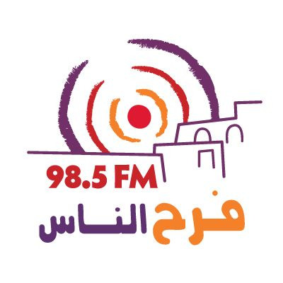 Farah Al Nas Radio 98.5 FM logo