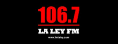 Logotipo de La Ley 106.7 FM
