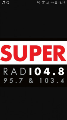 Logotipo de Super Rad104.8 / FM 95.7