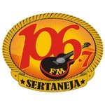 Logotipo de Sertaneja 106.7 FM