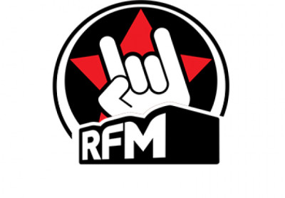 Logotipo de RFM on the rock