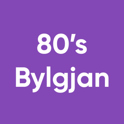 Logo von 80s Bylgjan