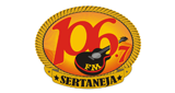 Logotipo de 106.7 FM A Sertaneja